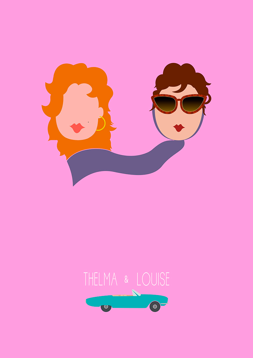 Minimal Poster Thelma and Louise